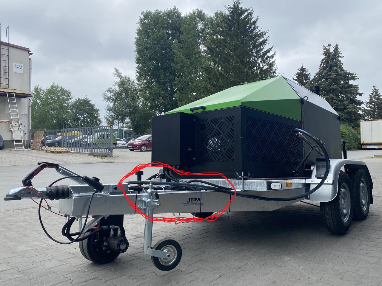 TICAB SelfPropelled Bitumen Emulsion Sprayer,1000L,Manufacturer - Ασφαλτοδιανομέας: φωτογραφία 4 TICAB SelfPropelled Bitumen Emulsion Sprayer,1000L,Manufacturer - Ασφαλτοδιανομέας: φωτογραφία 4