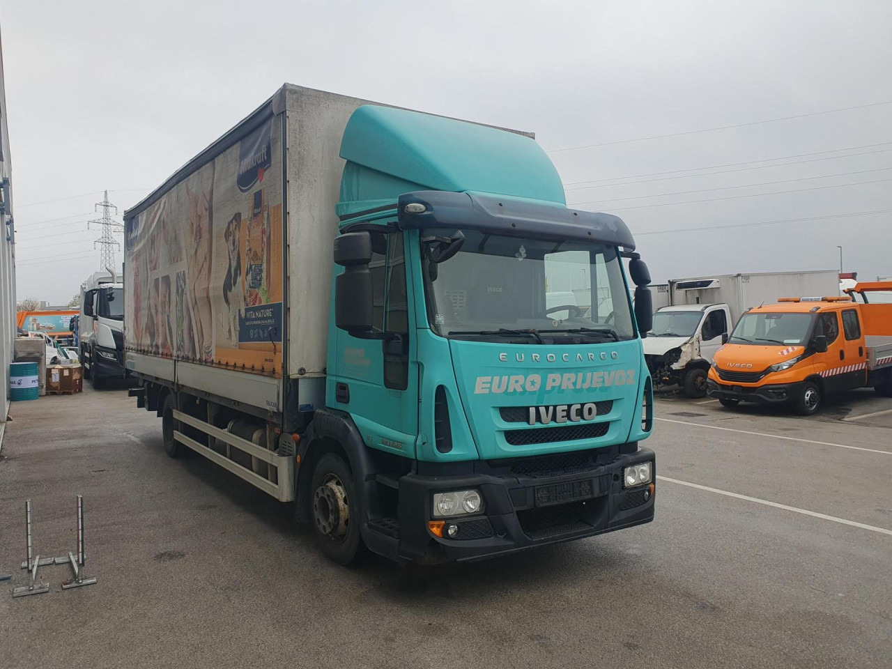 IVECO Eurocargo ML120E25 - Φορτηγό μουσαμάς: φωτογραφία 2 IVECO Eurocargo ML120E25 - Φορτηγό μουσαμάς: φωτογραφία 2