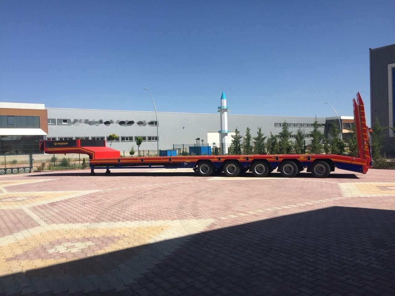 Καινούριο Επικαθήμενο με χαμηλό δάπεδο Scorpion Trailer SCORPION TRAILER NEW 5 AXLE LOWBED SEMI TRAILER (MANUFACTURER COMPANY): φωτογραφία 8