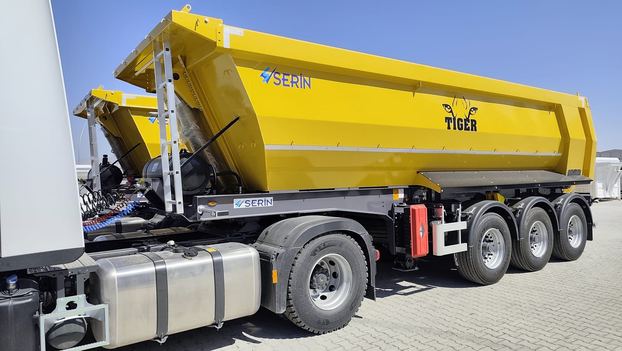 SERIN Tiger Hardox Tipper Semi Trailer 20 m³/24 m³ /28 m³ - Επικαθήμενο ανατρεπόμενο: φωτογραφία 1 SERIN Tiger Hardox Tipper Semi Trailer 20 m³/24 m³ /28 m³ - Επικαθήμενο ανατρεπόμενο: φωτογραφία 1