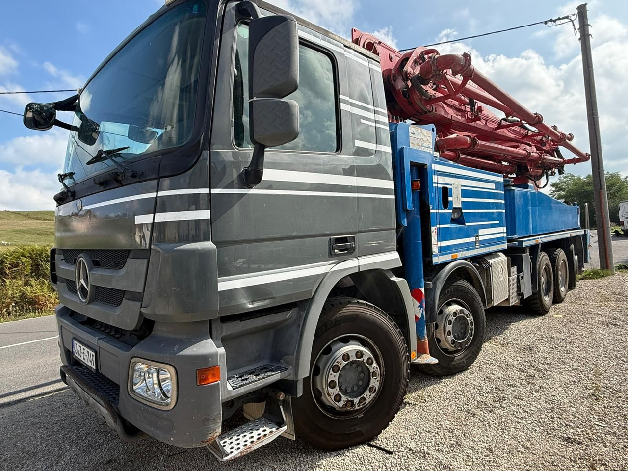 Mercedes-Benz Actros 4448 10x4, E5, MP-3, Putzmeister M46-5 - Αντλία σκυροδέματος: φωτογραφία 3 Mercedes-Benz Actros 4448 10x4, E5, MP-3, Putzmeister M46-5 - Αντλία σκυροδέματος: φωτογραφία 3