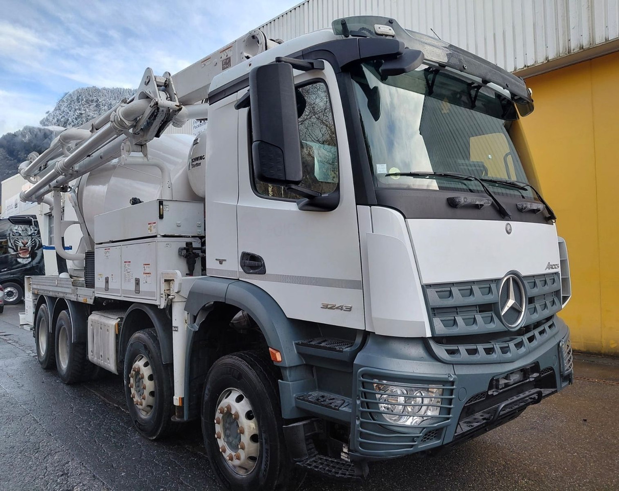 Mercedes-Benz Arocs 3243 8x4, E6, Schwing 24m, Stetter 7m3 - Αντλία σκυροδέματος: φωτογραφία 1 Mercedes-Benz Arocs 3243 8x4, E6, Schwing 24m, Stetter 7m3 - Αντλία σκυροδέματος: φωτογραφία 1
