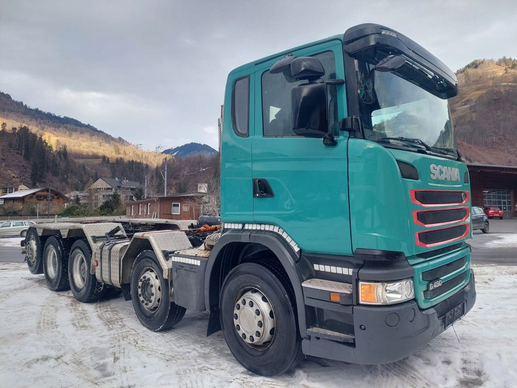 Scania G490 10x4, E6, Fahrgestell - Φορτηγό σασί: φωτογραφία 1 Scania G490 10x4, E6, Fahrgestell - Φορτηγό σασί: φωτογραφία 1