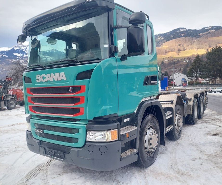 Scania G490 10x4, E6, Fahrgestell - Φορτηγό σασί: φωτογραφία 3 Scania G490 10x4, E6, Fahrgestell - Φορτηγό σασί: φωτογραφία 3