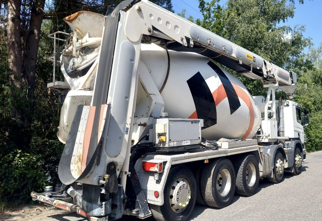 Scania P450 LB 10x4,E6,Stetter 10m³,Förderband/belt 16m - Μπετονιέρα φορτηγό: φωτογραφία 5 Scania P450 LB 10x4,E6,Stetter 10m³,Förderband/belt 16m - Μπετονιέρα φορτηγό: φωτογραφία 5
