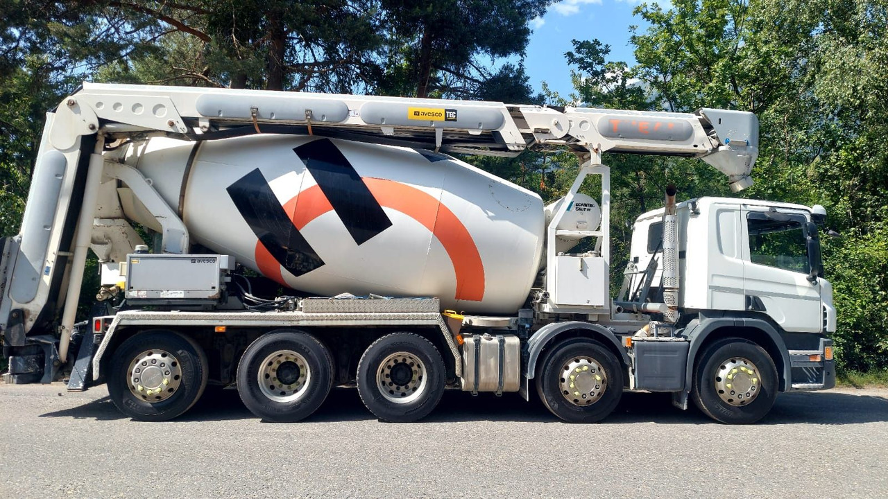 Scania P450 LB 10x4,E6,Stetter 10m³,Förderband/belt 16m - Μπετονιέρα φορτηγό: φωτογραφία 2 Scania P450 LB 10x4,E6,Stetter 10m³,Förderband/belt 16m - Μπετονιέρα φορτηγό: φωτογραφία 2