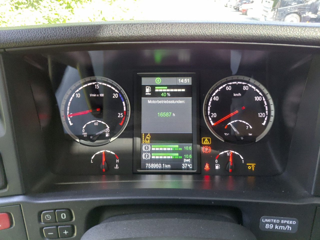 Φορτηγό ψυγείο Scania R450 6x2, E6, Thermo King UT 1200, Ladebordwand: φωτογραφία 16