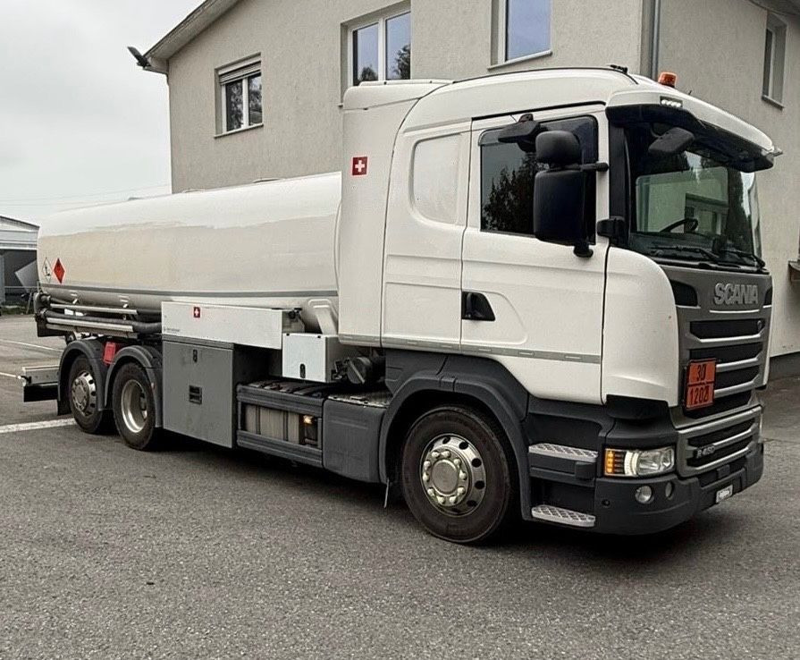 Scania R450 LB 6x2, ADR, E6,Schwarzmüller,Diesel/Benzin - Φορτηγό βυτιοφόρο: φωτογραφία 1 Scania R450 LB 6x2, ADR, E6,Schwarzmüller,Diesel/Benzin - Φορτηγό βυτιοφόρο: φωτογραφία 1