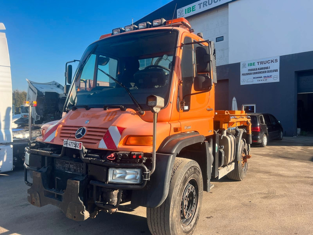 Unimog U500 4x4, Boeschungsmaehwerk Mulag - Φορτηγό: φωτογραφία 2 Unimog U500 4x4, Boeschungsmaehwerk Mulag - Φορτηγό: φωτογραφία 2