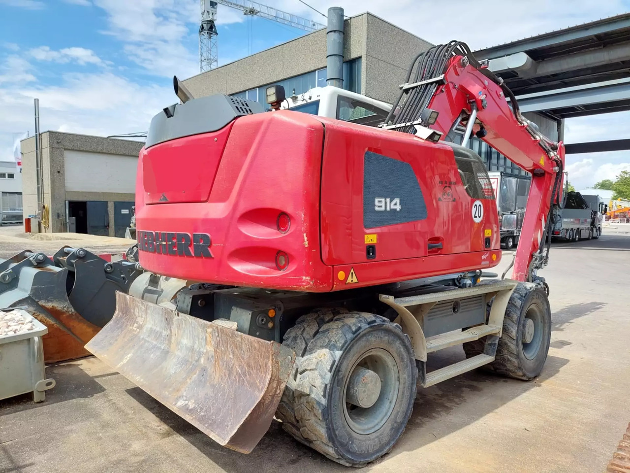 2018 Liebherr A 914 Litronic - Τροχοφόρος εκσκαφέας: φωτογραφία 3 2018 Liebherr A 914 Litronic - Τροχοφόρος εκσκαφέας: φωτογραφία 3