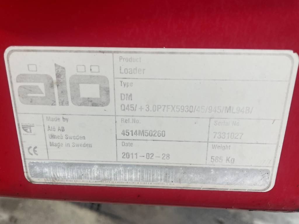 Reservdelar / Parts till Trima +3.0 P - Φορτωτησ για τρακτερ: φωτογραφία 3 Reservdelar / Parts till Trima +3.0 P - Φορτωτησ για τρακτερ: φωτογραφία 3