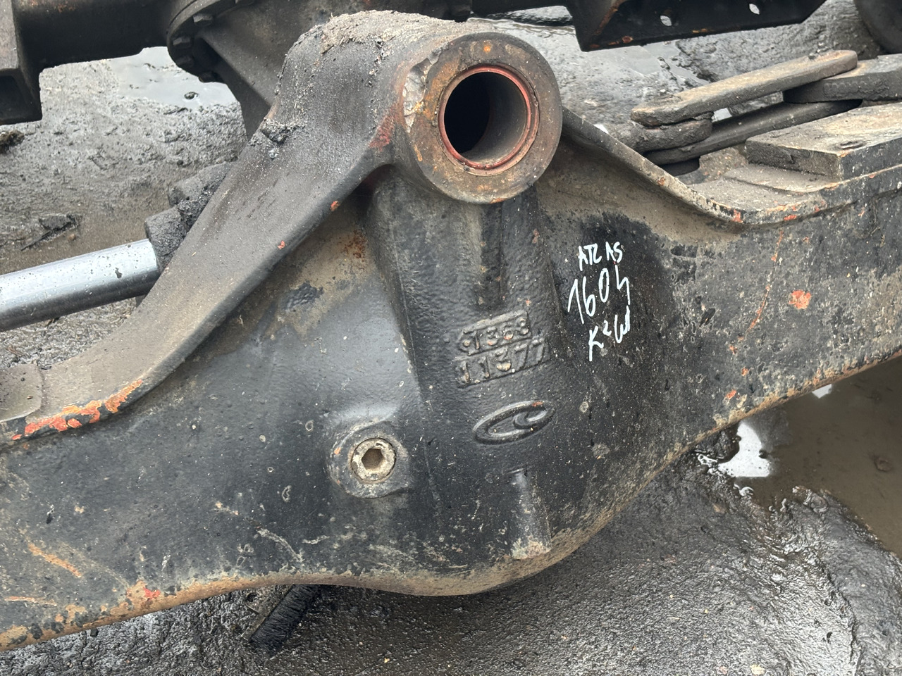 Atlas 1604 KZW Oś Przednia Most Przedni Zwolnica Zwrotnica Obudowa Pochwa Siłowniki CZĘŚCI - Ακραξόνιο για Γεωργικά μηχανήματα: φωτογραφία 3 Atlas 1604 KZW Oś Przednia Most Przedni Zwolnica Zwrotnica Obudowa Pochwa Siłowniki CZĘŚCI - Ακραξόνιο για Γεωργικά μηχανήματα: φωτογραφία 3