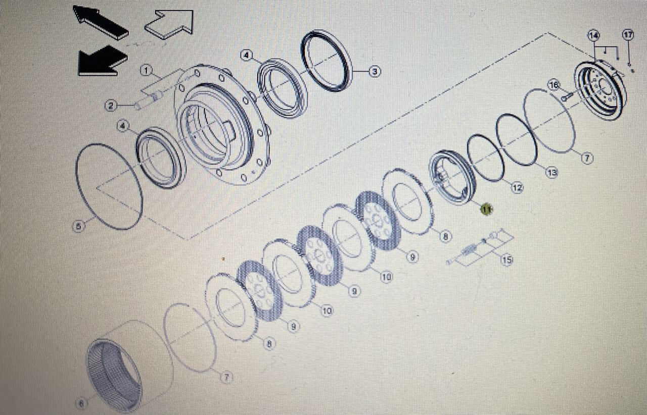 CLAAS 00 1158 118 0/Claas-tłok podnośnika hydraulicznego/Claas Axion 870-810 stage 4 - Υδραυλικό για Τρακτέρ: φωτογραφία 1 CLAAS 00 1158 118 0/Claas-tłok podnośnika hydraulicznego/Claas Axion 870-810 stage 4 - Υδραυλικό για Τρακτέρ: φωτογραφία 1