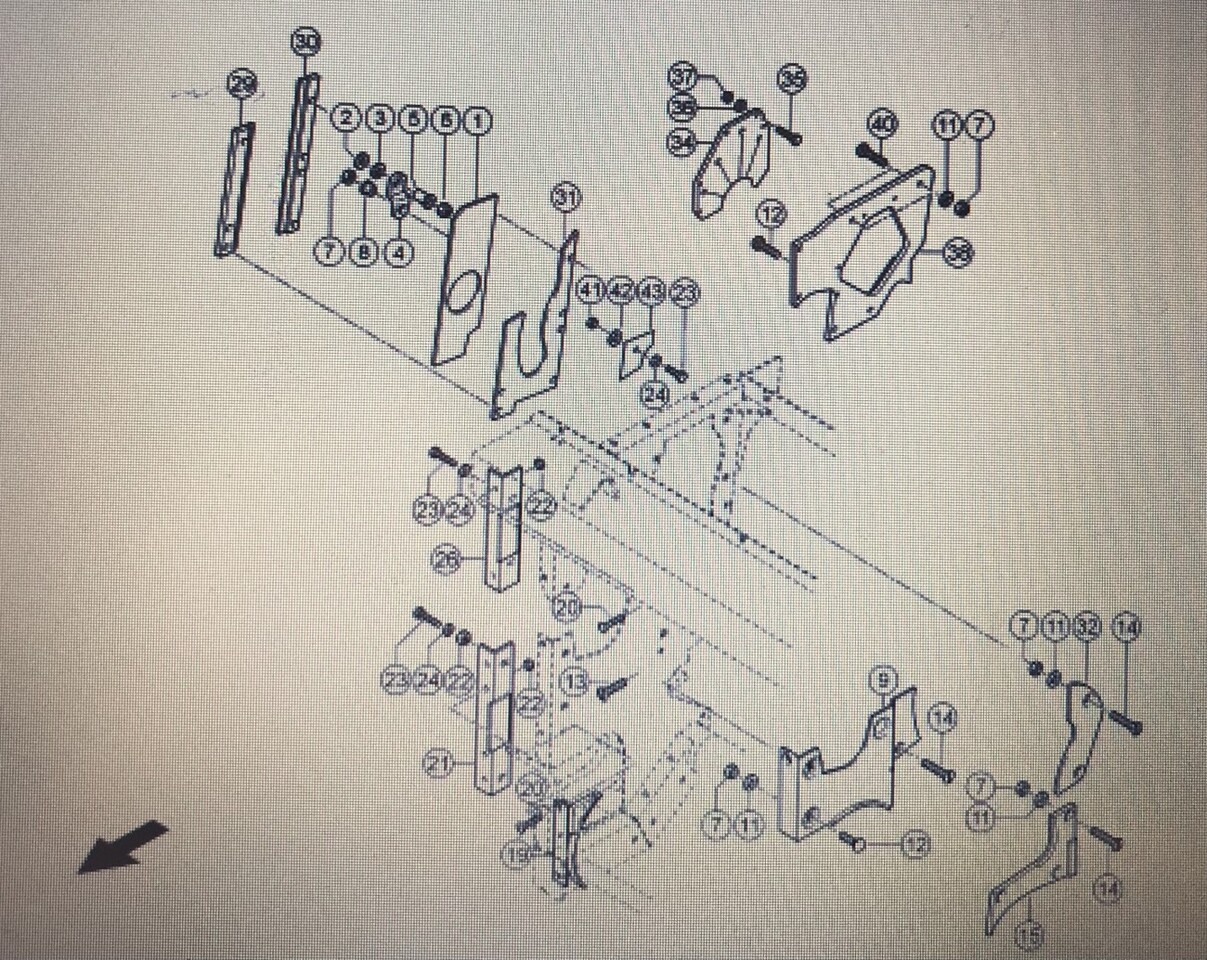 CLAAS-obudowa zespołu wciągania/Claas Jaguar 880-830 - Ανταλλακτικό για Ενσιρωτική μηχανή: φωτογραφία 1 CLAAS-obudowa zespołu wciągania/Claas Jaguar 880-830 - Ανταλλακτικό για Ενσιρωτική μηχανή: φωτογραφία 1