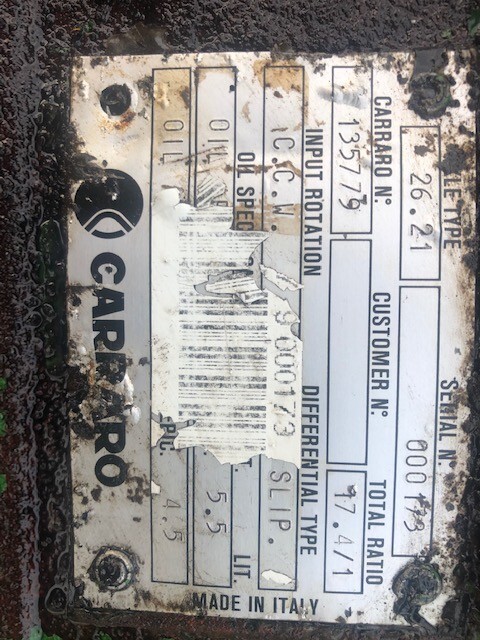 Carraro 18536 R Obudowa Mostu - Sanderson Matbro Manitou Carraro 26.21 - Αξονας και ανταλλακτικά για Γεωργικά μηχανήματα: φωτογραφία 2 Carraro 18536 R Obudowa Mostu - Sanderson Matbro Manitou Carraro 26.21 - Αξονας και ανταλλακτικά για Γεωργικά μηχανήματα: φωτογραφία 2