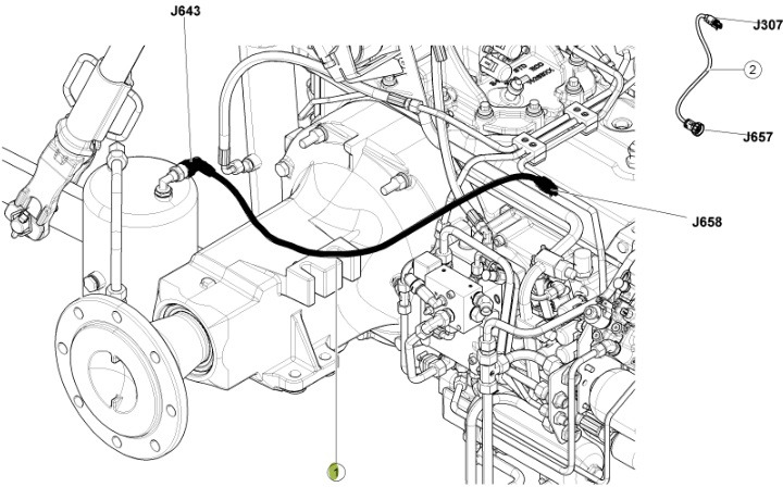 Claas Arion 550-520 650-620 - kabel wiązka elektryczna 0021581981 0021581982 - Καλώδιο/ Σύρματα για Τρακτέρ: φωτογραφία 4 Claas Arion 550-520 650-620 - kabel wiązka elektryczna 0021581981 0021581982 - Καλώδιο/ Σύρματα για Τρακτέρ: φωτογραφία 4