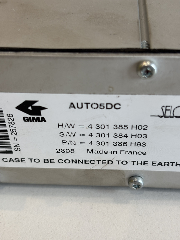 Claas Axion Arion C-MATIC - moduł sterownik ECU Auto5DC 4301385H02 - Ηλεκτρονική μονάδα ελέγχου για Γεωργικά μηχανήματα: φωτογραφία 1 Claas Axion Arion C-MATIC - moduł sterownik ECU Auto5DC 4301385H02 - Ηλεκτρονική μονάδα ελέγχου για Γεωργικά μηχανήματα: φωτογραφία 1