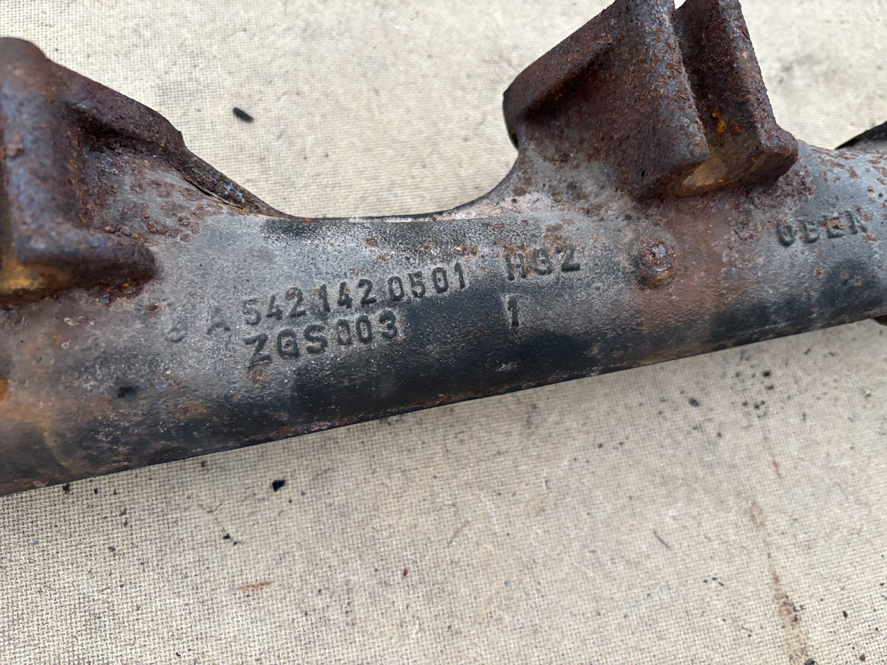 Claas LEXION 780 KOLEKTOR WYDECHOWY 5421420501 - Πολλαπλή εξαγωγής για Θεριζοαλωνιστική μηχανή: φωτογραφία 3 Claas LEXION 780 KOLEKTOR WYDECHOWY 5421420501 - Πολλαπλή εξαγωγής για Θεριζοαλωνιστική μηχανή: φωτογραφία 3