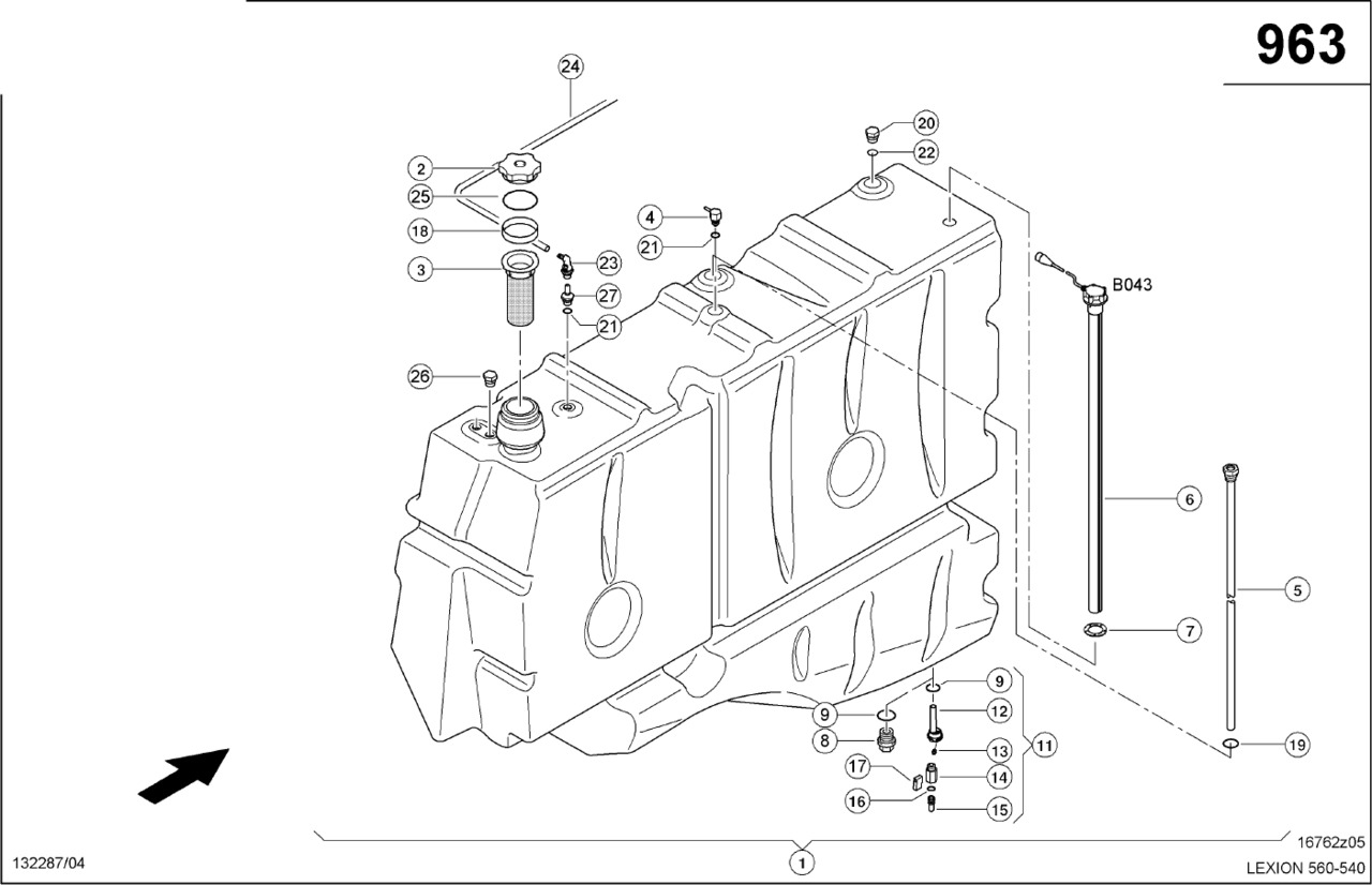 Claas Lexion 560 ZBIORNIK ZAPASU 0007949970 (Zbiornik paliwa) - Ρεζερβουάρ καυσίμου για Θεριζοαλωνιστική μηχανή: φωτογραφία 1 Claas Lexion 560 ZBIORNIK ZAPASU 0007949970 (Zbiornik paliwa) - Ρεζερβουάρ καυσίμου για Θεριζοαλωνιστική μηχανή: φωτογραφία 1
