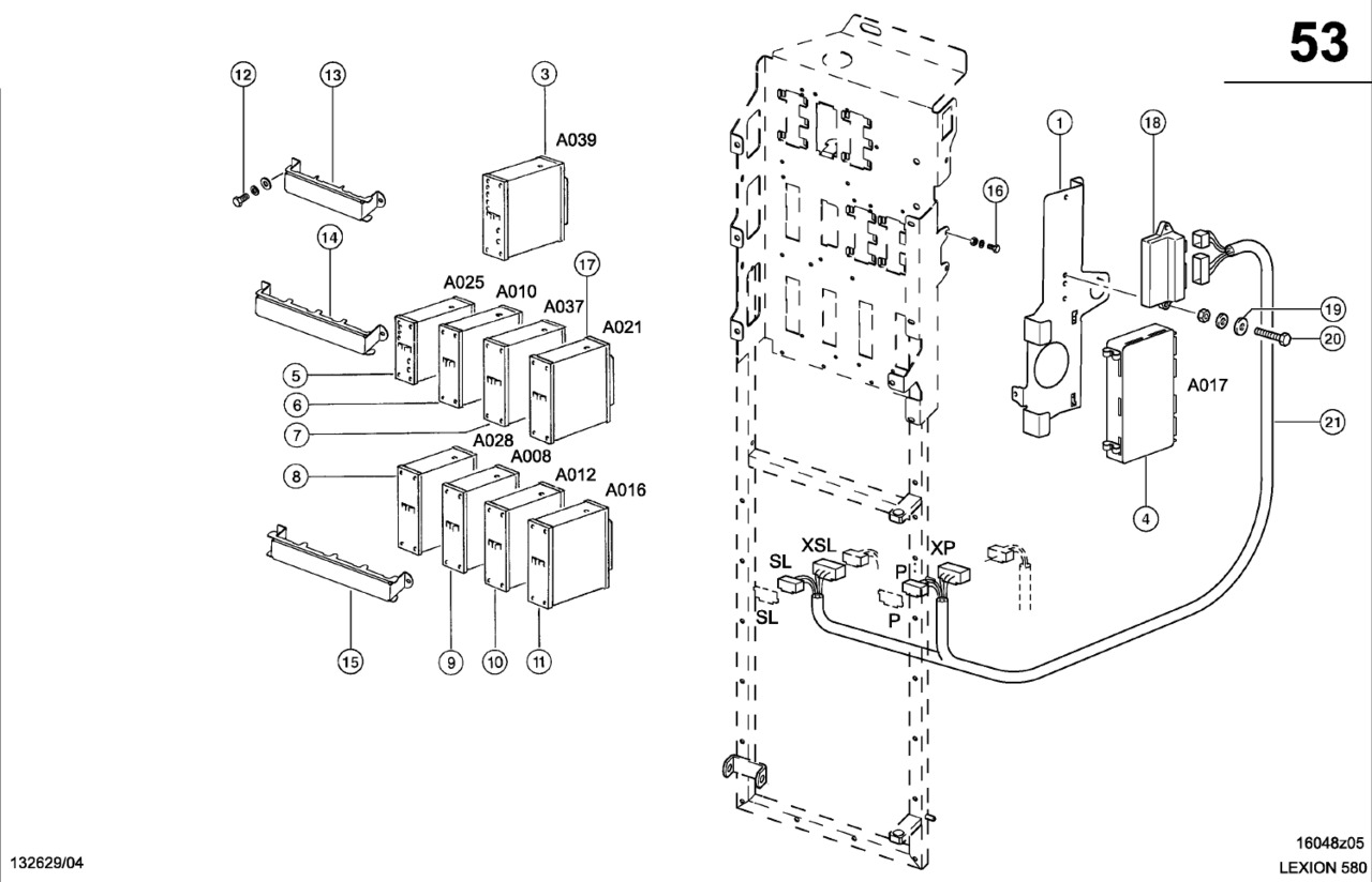 Claas Lexion 580 WIĄZKA KABLI 0000160440 (Centrala elektryczna, moduły wtykowe) - Καλώδιο/ Σύρματα για Θεριζοαλωνιστική μηχανή: φωτογραφία 1 Claas Lexion 580 WIĄZKA KABLI 0000160440 (Centrala elektryczna, moduły wtykowe) - Καλώδιο/ Σύρματα για Θεριζοαλωνιστική μηχανή: φωτογραφία 1