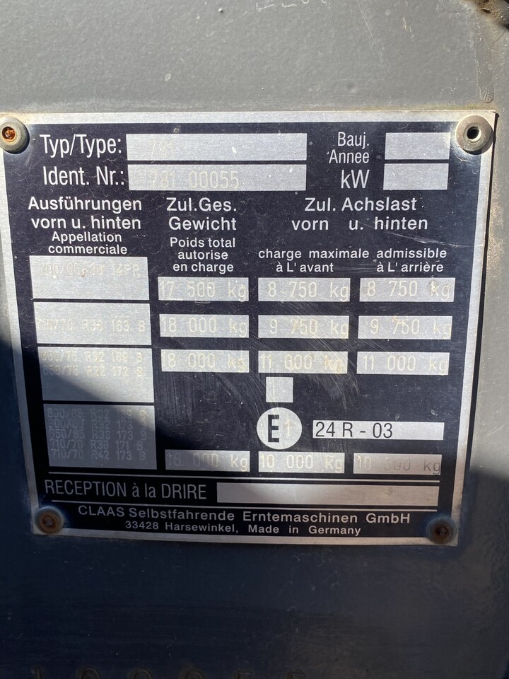 Claas Xerion 3300 Trac - Opony 650/85 R38 TRELLEBORG - Ελαστικό για Τρακτέρ: φωτογραφία 2 Claas Xerion 3300 Trac - Opony 650/85 R38 TRELLEBORG - Ελαστικό για Τρακτέρ: φωτογραφία 2