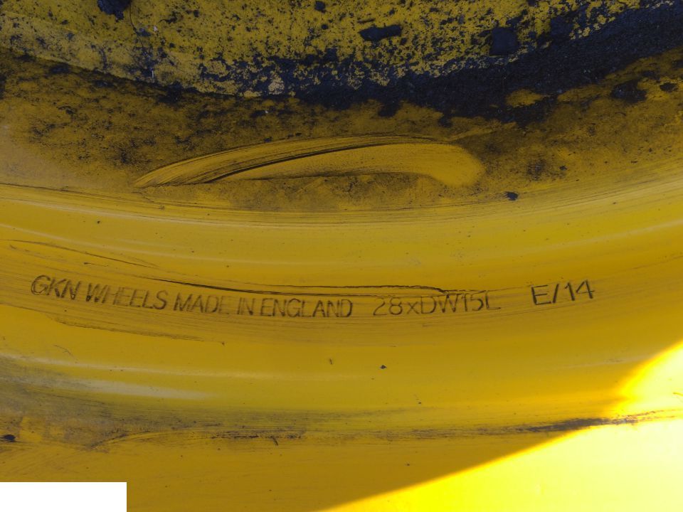 FELGA 28xDW15L John deere - Ζάντα για Γεωργικά μηχανήματα: φωτογραφία 3 FELGA 28xDW15L John deere - Ζάντα για Γεωργικά μηχανήματα: φωτογραφία 3