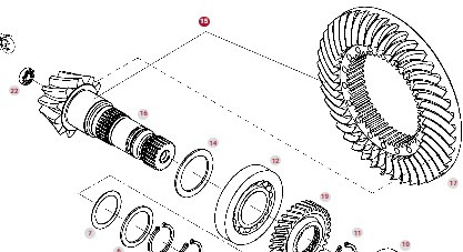 Fendt 414 415 Vario Zestaw Koła Koronowego G404100410013 404100410013 - Διαφορικό για Γεωργικά μηχανήματα: φωτογραφία 1 Fendt 414 415 Vario Zestaw Koła Koronowego G404100410013 404100410013 - Διαφορικό για Γεωργικά μηχανήματα: φωτογραφία 1