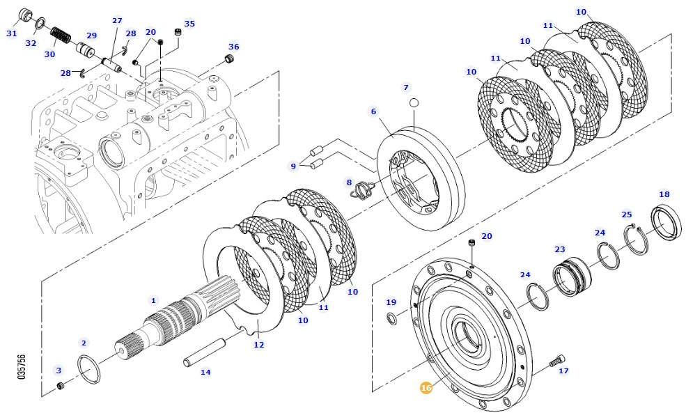 Fendt 414 Vario - zacisk hamulcowy tylny 411151150120 - Δαγκάνα φρένων για Γεωργικά μηχανήματα: φωτογραφία 1 Fendt 414 Vario - zacisk hamulcowy tylny 411151150120 - Δαγκάνα φρένων για Γεωργικά μηχανήματα: φωτογραφία 1