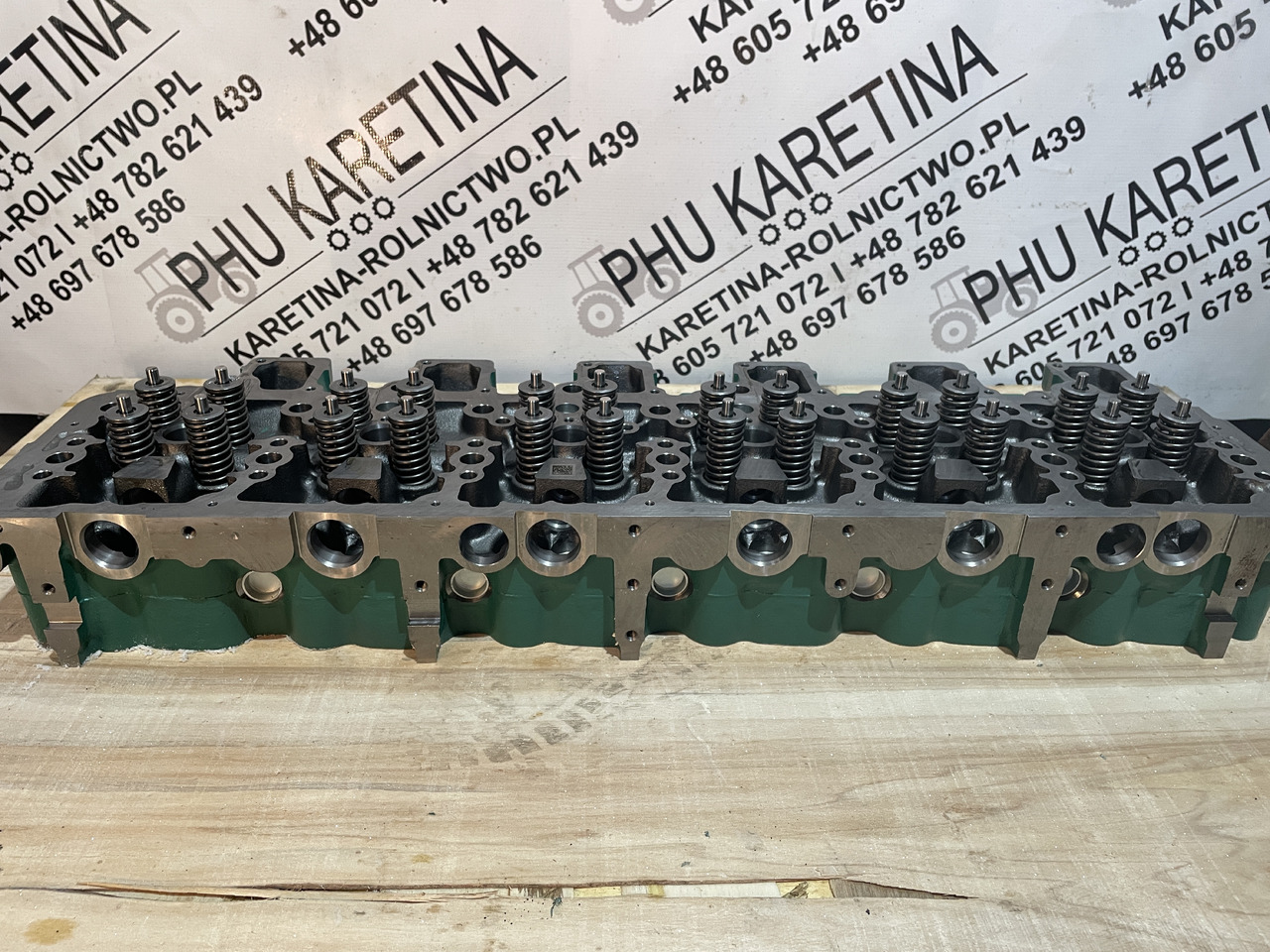 Fendt 924 Vario - głowica cylindrów kompletna NOWA F934201210800 - Κυλινδροκεφαλή για Γεωργικά μηχανήματα: φωτογραφία 5 Fendt 924 Vario - głowica cylindrów kompletna NOWA F934201210800 - Κυλινδροκεφαλή για Γεωργικά μηχανήματα: φωτογραφία 5