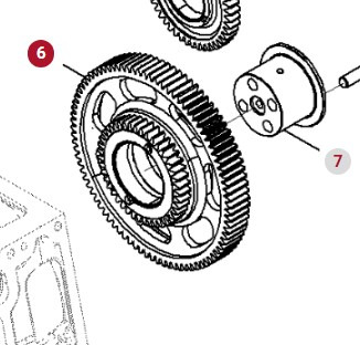 Fendt 936 Gen 7 Silnik D1556LE523 Koło Zębate Pośredniczące H218PF150063A - Κινητήρας και ανταλλακτικά για Τρακτέρ: φωτογραφία 1 Fendt 936 Gen 7 Silnik D1556LE523 Koło Zębate Pośredniczące H218PF150063A - Κινητήρας και ανταλλακτικά για Τρακτέρ: φωτογραφία 1