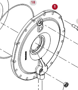 Fendt Vario 1038 1042 1046 1050 GEN 3 Pokrywa Hamulcy F530300200200 - Εξαρτήματα φρένων για Γεωργικά μηχανήματα: φωτογραφία 1 Fendt Vario 1038 1042 1046 1050 GEN 3 Pokrywa Hamulcy F530300200200 - Εξαρτήματα φρένων για Γεωργικά μηχανήματα: φωτογραφία 1