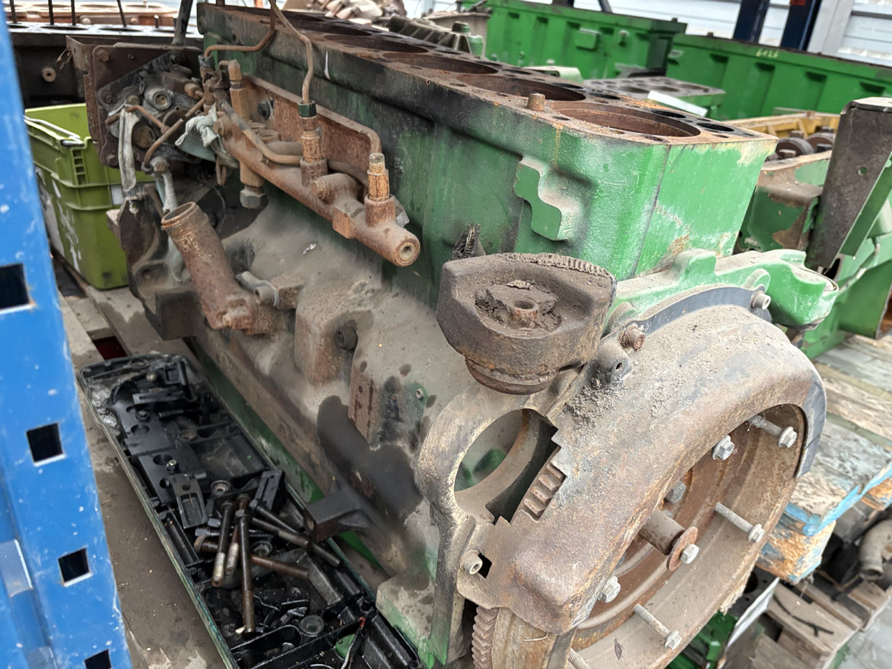 John Deere 6068 Silnik Blok CZĘŚCI R504850 - Κινητήρας και ανταλλακτικά για Γεωργικά μηχανήματα: φωτογραφία 1 John Deere 6068 Silnik Blok CZĘŚCI R504850 - Κινητήρας και ανταλλακτικά για Γεωργικά μηχανήματα: φωτογραφία 1