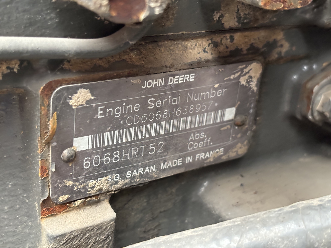 John Deere 6068HRT52 Silnik Kompletny 6068HRT52 - Φέρουν κινητήρα για Γεωργικά μηχανήματα: φωτογραφία 5 John Deere 6068HRT52 Silnik Kompletny 6068HRT52 - Φέρουν κινητήρα για Γεωργικά μηχανήματα: φωτογραφία 5