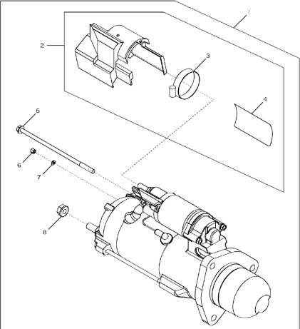 John Deere 9470RX - Rozrusznik regener. SE501862 (Silnik) - Μίζα για Τρακτέρ: φωτογραφία 1 John Deere 9470RX - Rozrusznik regener. SE501862 (Silnik) - Μίζα για Τρακτέρ: φωτογραφία 1