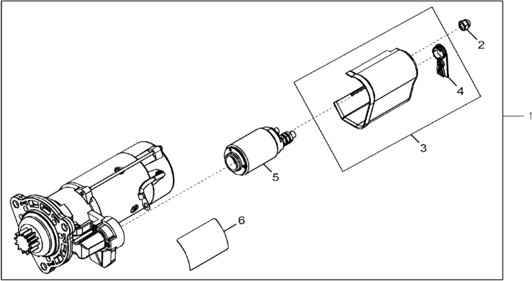 John Deere 9470RX - Rozrusznik regener. SE502679 (Silnik) - Μίζα για Τρακτέρ: φωτογραφία 1 John Deere 9470RX - Rozrusznik regener. SE502679 (Silnik) - Μίζα για Τρακτέρ: φωτογραφία 1