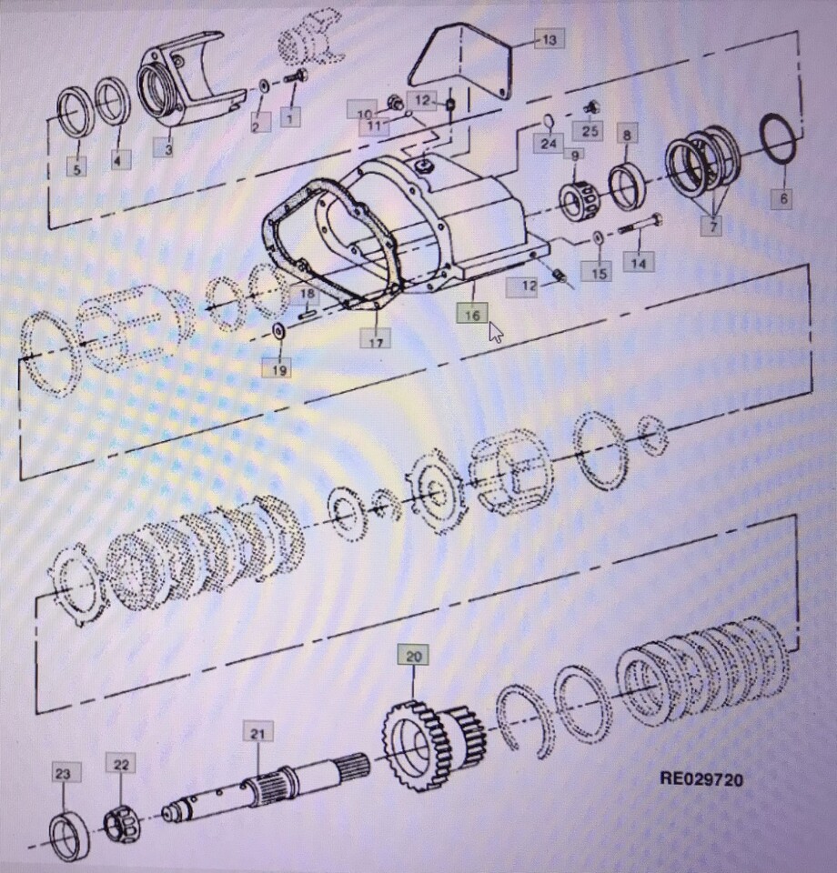 John Deere RE50439/osłona sprzęgła/John Deere 4555/4755/4955 - Συμπλέκτης και ανταλλακτικά για Τρακτέρ: φωτογραφία 1 John Deere RE50439/osłona sprzęgła/John Deere 4555/4755/4955 - Συμπλέκτης και ανταλλακτικά για Τρακτέρ: φωτογραφία 1