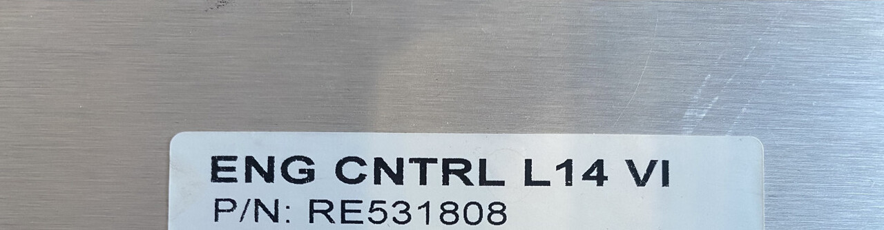 John Deere - sterownik silnika ECU L14 RE531808 - Ηλεκτρονική μονάδα ελέγχου για Γεωργικά μηχανήματα: φωτογραφία 1 John Deere - sterownik silnika ECU L14 RE531808 - Ηλεκτρονική μονάδα ελέγχου για Γεωργικά μηχανήματα: φωτογραφία 1