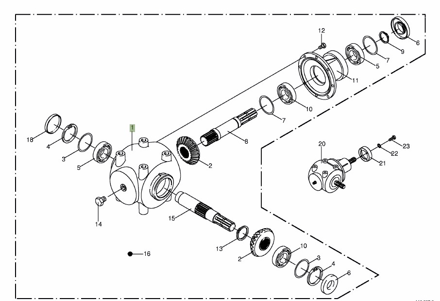 Krone Big M II - skrzynia biegów 002566720 - Κιβώτιο ταχυτήτων για Γεωργικά μηχανήματα: φωτογραφία 1 Krone Big M II - skrzynia biegów 002566720 - Κιβώτιο ταχυτήτων για Γεωργικά μηχανήματα: φωτογραφία 1