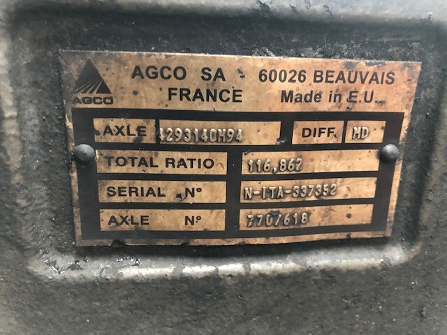 Εμπρός άξονας για Γεωργικά μηχανήματα Massey Ferguson 8650 [CZĘŚCI] Oś Przednia: φωτογραφία 8