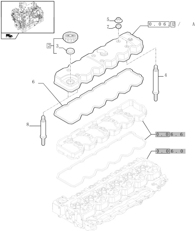 New Holland T6010 Osłona zaworu 2853857 - Βαλβίδα για Τρακτέρ: φωτογραφία 1 New Holland T6010 Osłona zaworu 2853857 - Βαλβίδα για Τρακτέρ: φωτογραφία 1