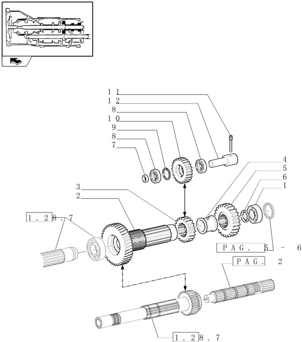New Holland T6090 Wałek napędzany 16t, 46t 5166028 - Μετάδοσης κίνησης για Τρακτέρ: φωτογραφία 1 New Holland T6090 Wałek napędzany 16t, 46t 5166028 - Μετάδοσης κίνησης για Τρακτέρ: φωτογραφία 1