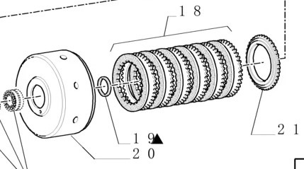 New Holland TM165 TM155 TM150 TM140 TM145 TM 180 Obudowa z tarczami Zestaw 5167836 5167875 - Δίσκος συμπλέκτη για Γεωργικά μηχανήματα: φωτογραφία 1 New Holland TM165 TM155 TM150 TM140 TM145 TM 180 Obudowa z tarczami Zestaw 5167836 5167875 - Δίσκος συμπλέκτη για Γεωργικά μηχανήματα: φωτογραφία 1