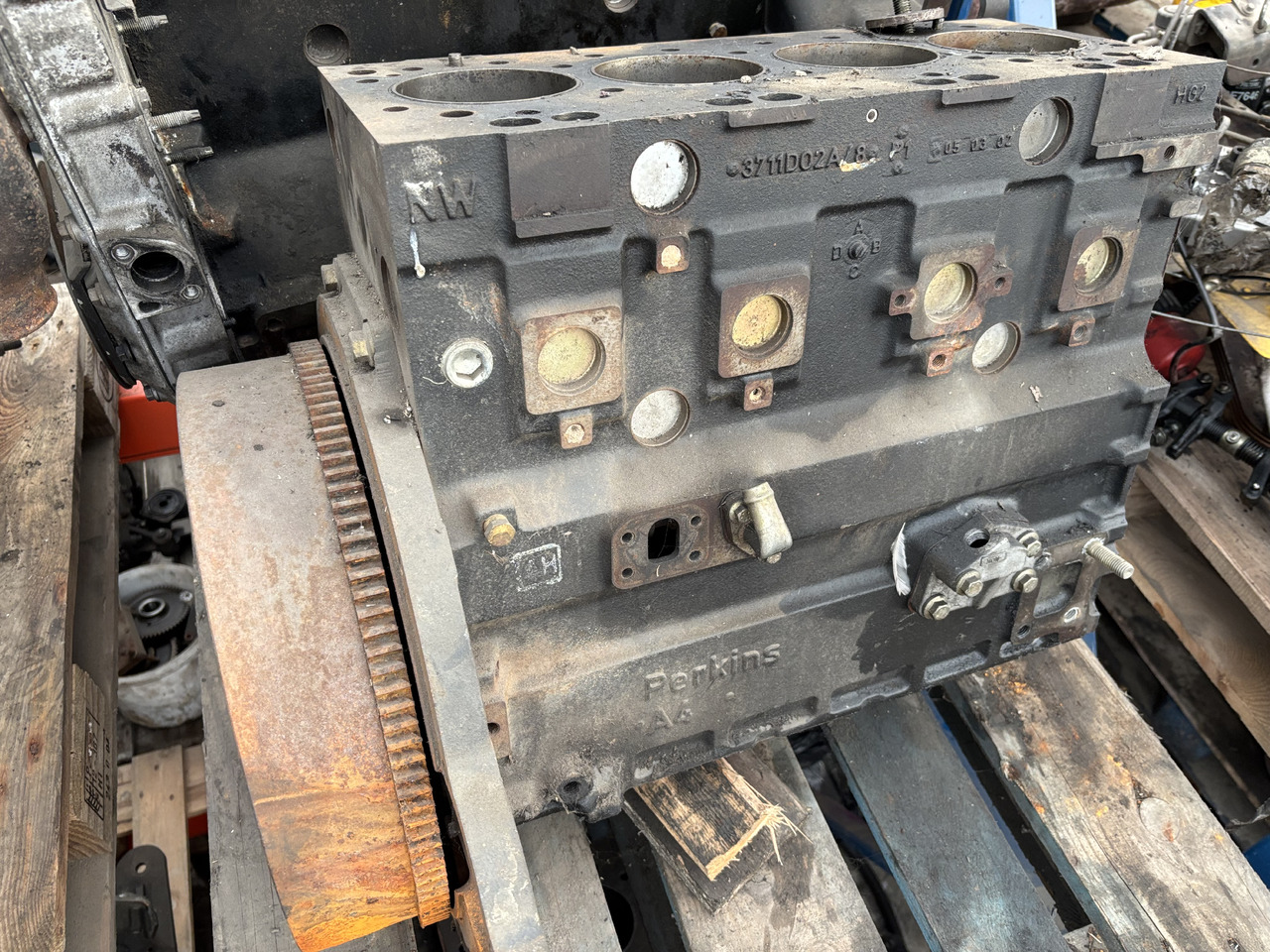 Perkins 1004 1004-40T Silnik Blok Silnika Koło Zamachowe Wał CZĘŚCI 3711DO2A/8 - Σφόνδυλος για Γεωργικά μηχανήματα: φωτογραφία 3 Perkins 1004 1004-40T Silnik Blok Silnika Koło Zamachowe Wał CZĘŚCI 3711DO2A/8 - Σφόνδυλος για Γεωργικά μηχανήματα: φωτογραφία 3