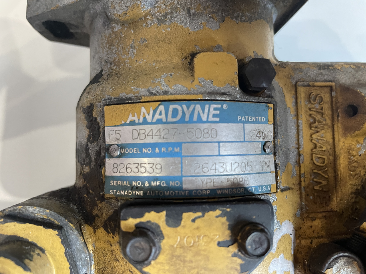 Perkins Cat - pompa wtryskowa Stanadyne DB4427-5080 2643U205 - Αντλία καυσίμου για Κατασκευή μηχανήματα: φωτογραφία 3 Perkins Cat - pompa wtryskowa Stanadyne DB4427-5080 2643U205 - Αντλία καυσίμου για Κατασκευή μηχανήματα: φωτογραφία 3