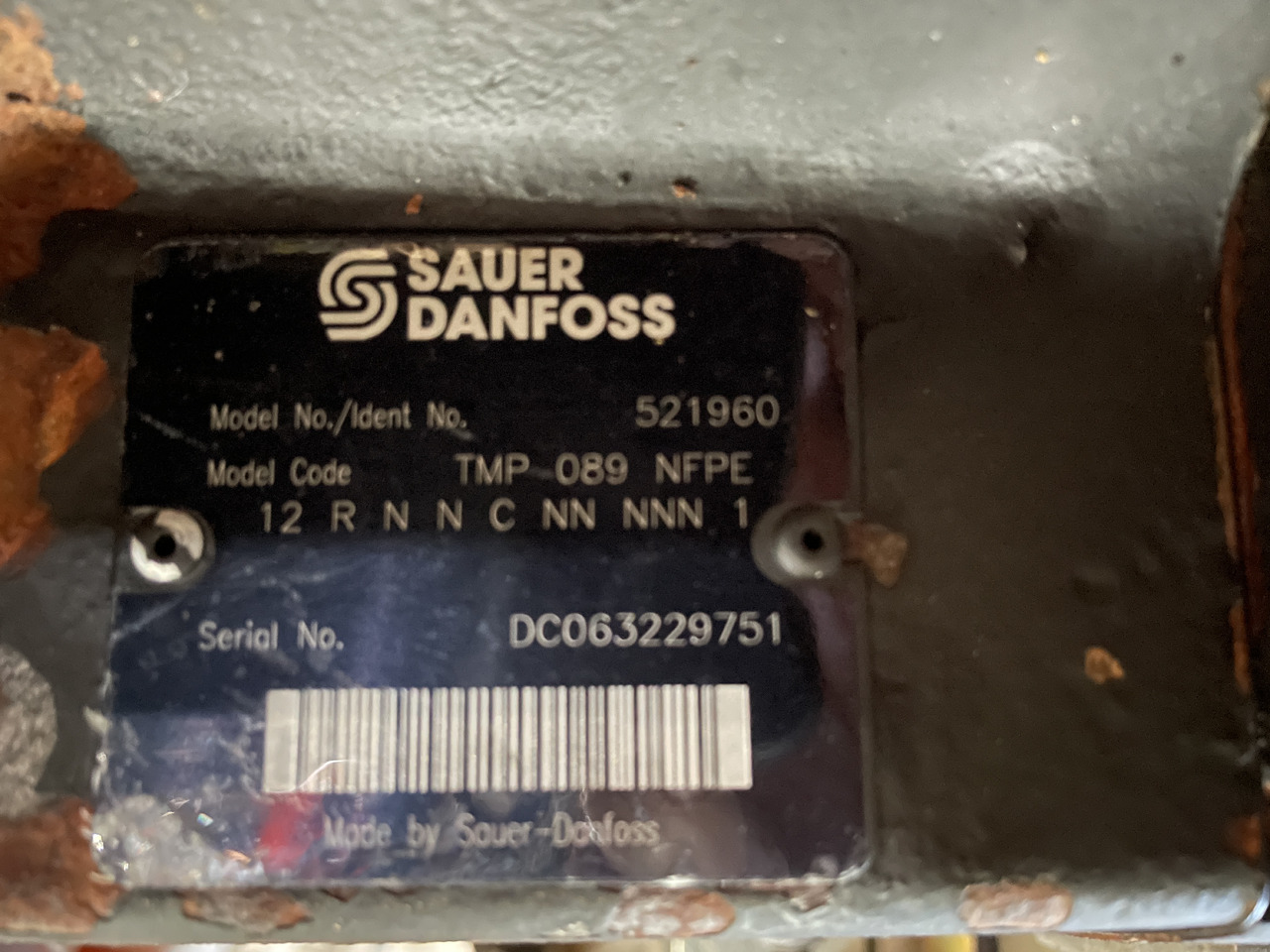 Pompa jazdy hydrostat Sauer Danfoss 521960 TMP-089 NFPE - Υδραυλική αντλία για Γεωργικά μηχανήματα: φωτογραφία 5 Pompa jazdy hydrostat Sauer Danfoss 521960 TMP-089 NFPE - Υδραυλική αντλία για Γεωργικά μηχανήματα: φωτογραφία 5