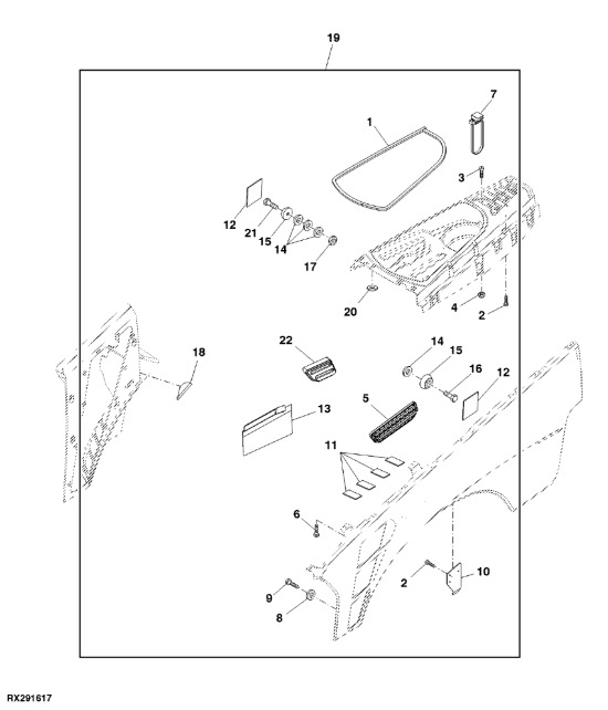 RE327894 John Deere 8345R - Zestaw maski - Καπό για Τρακτέρ: φωτογραφία 1 RE327894 John Deere 8345R - Zestaw maski - Καπό για Τρακτέρ: φωτογραφία 1