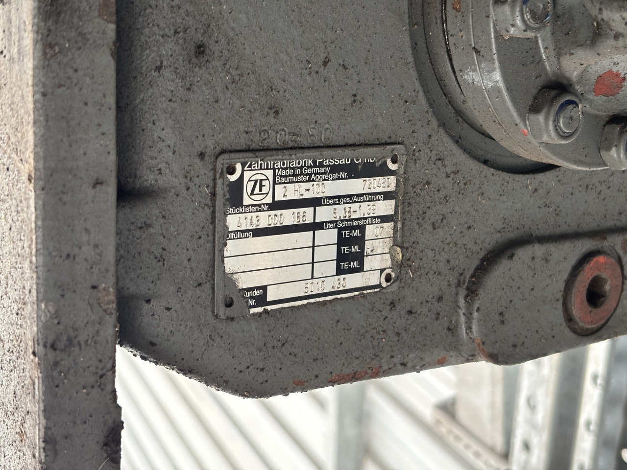 Skrzynia ZF 2HL-100 2HL100 Liebherr - Κιβώτιο ταχυτήτων για Κατασκευή μηχανήματα: φωτογραφία 2 Skrzynia ZF 2HL-100 2HL100 Liebherr - Κιβώτιο ταχυτήτων για Κατασκευή μηχανήματα: φωτογραφία 2