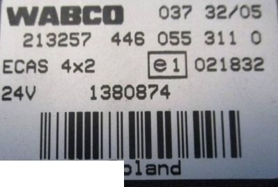 Wabco 037 32/05 ~ 24 V - Ηλεκτρικό σύστημα για Γεωργικά μηχανήματα: φωτογραφία 1 Wabco 037 32/05 ~ 24 V - Ηλεκτρικό σύστημα για Γεωργικά μηχανήματα: φωτογραφία 1