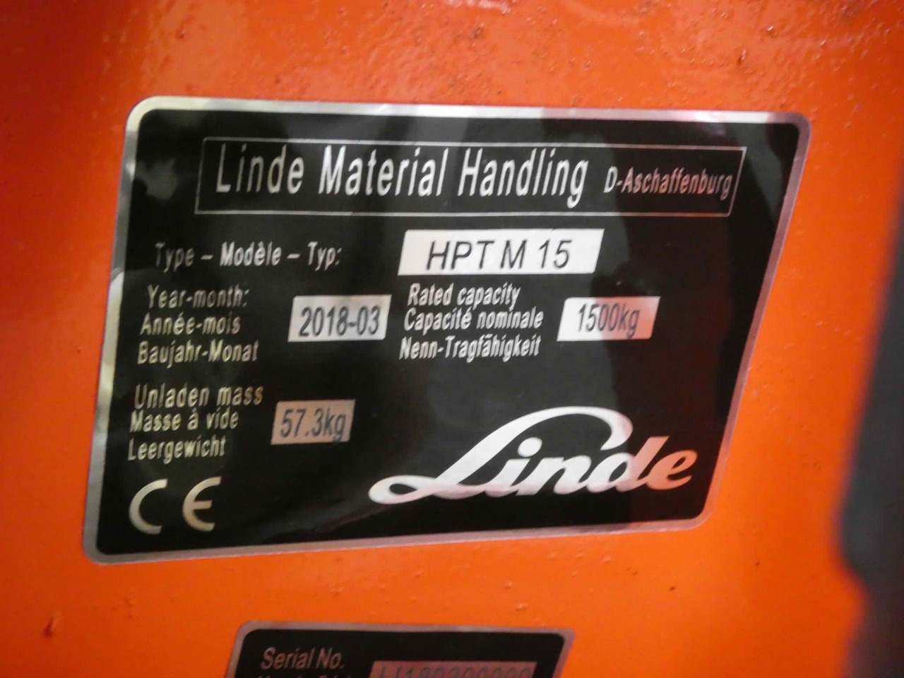 Linde 4x HPTM15Low/350mm - Παλετοφόρο: φωτογραφία 2 Linde 4x HPTM15Low/350mm - Παλετοφόρο: φωτογραφία 2