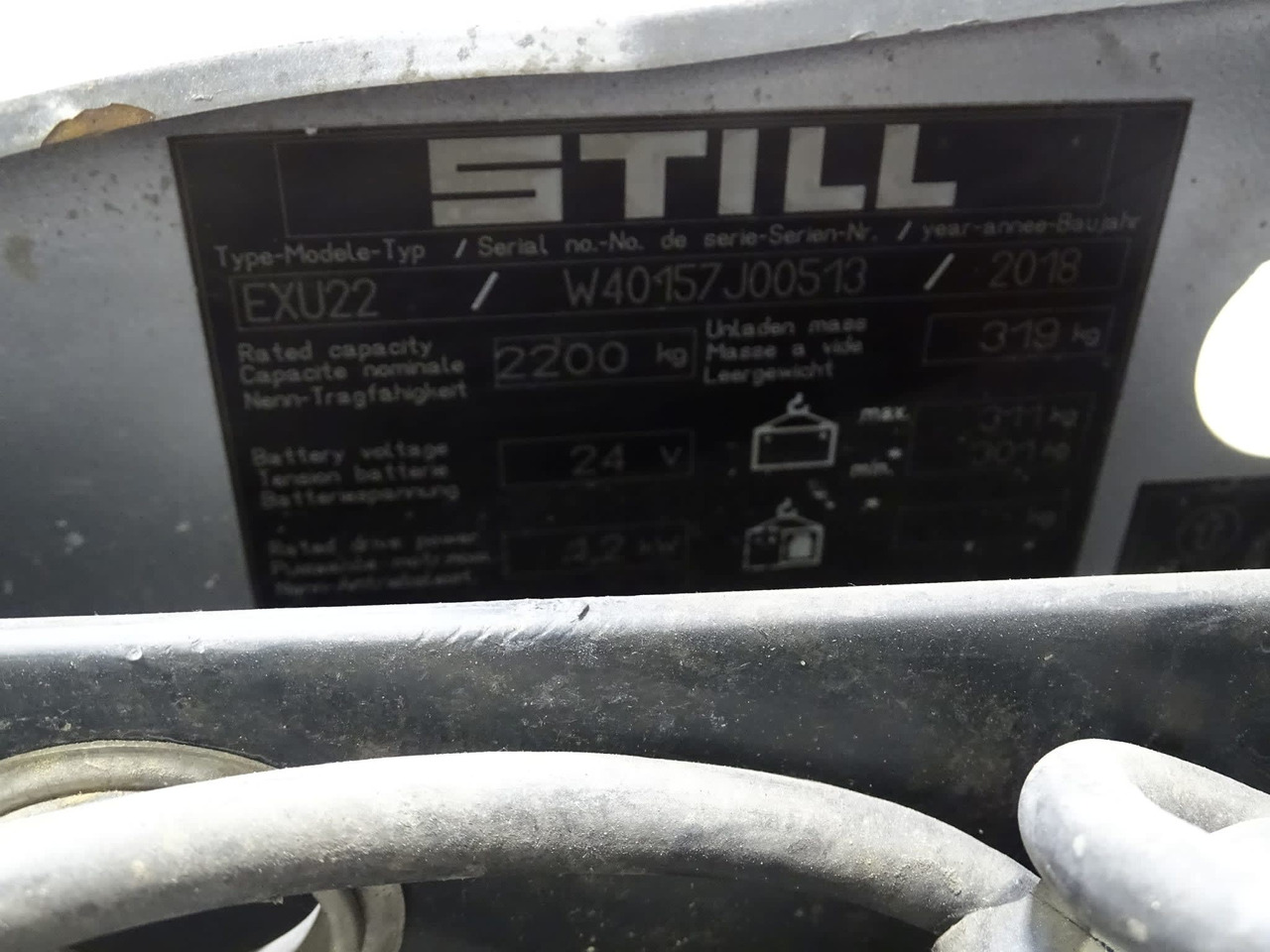 STILL EXU22 - Παλετοφόρο: φωτογραφία 2 STILL EXU22 - Παλετοφόρο: φωτογραφία 2